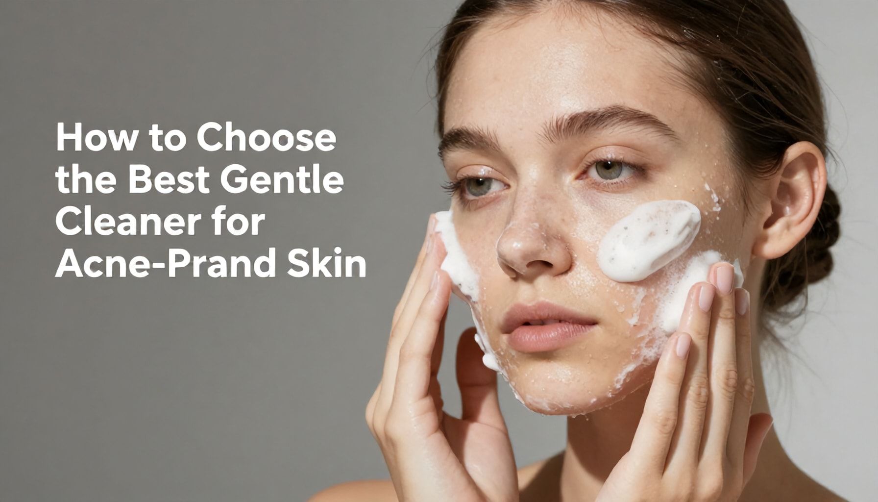 How to Choose the Best Gentle Cleanser for Acne-Prone Skin*