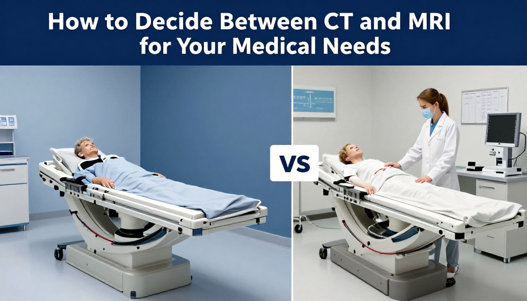 How to Decide Between CT and MRI for Your Medical Needs*