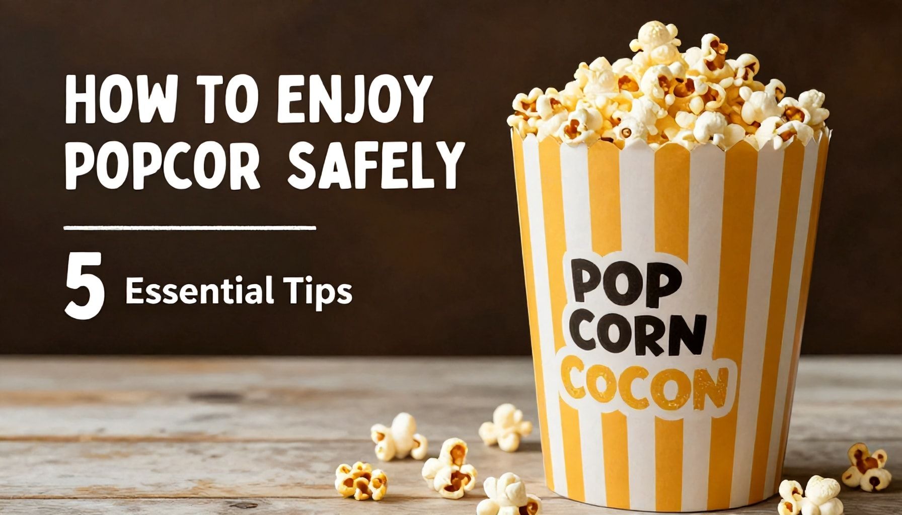 How to Enjoy Popcorn Safely: 5 Essential Tips*