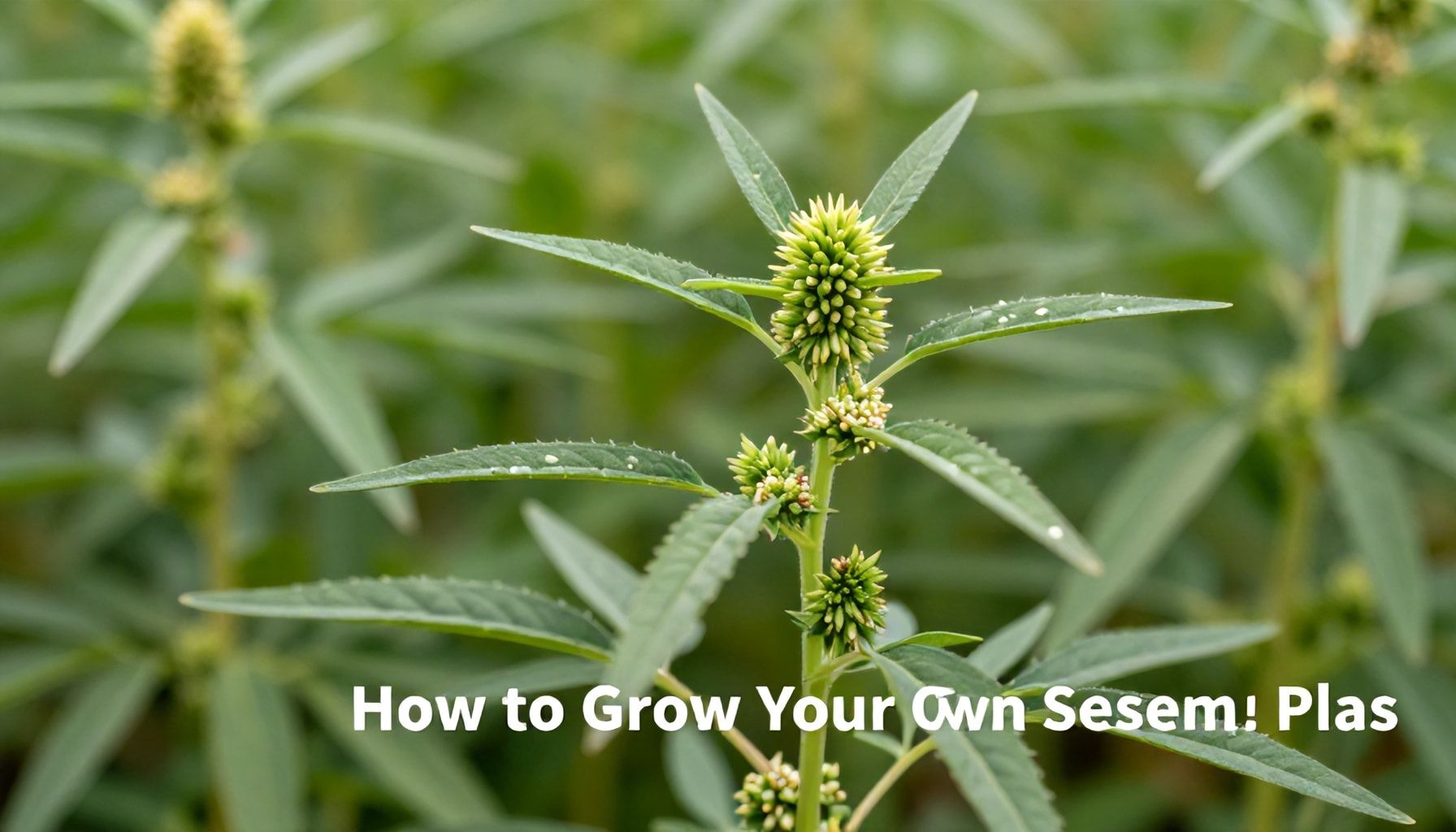 How to Grow Your Own Sesame Plants for Maximum Nutrition