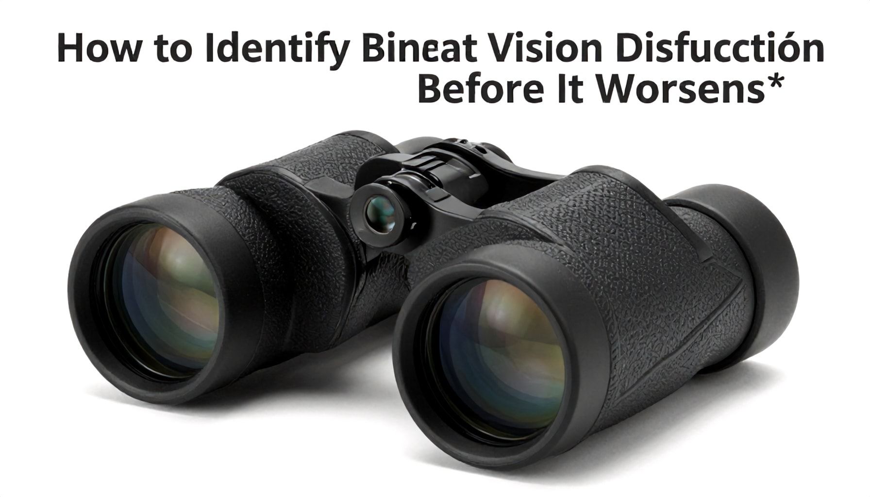 How to Identify Binocular Vision Dysfunction Before It Worsens*