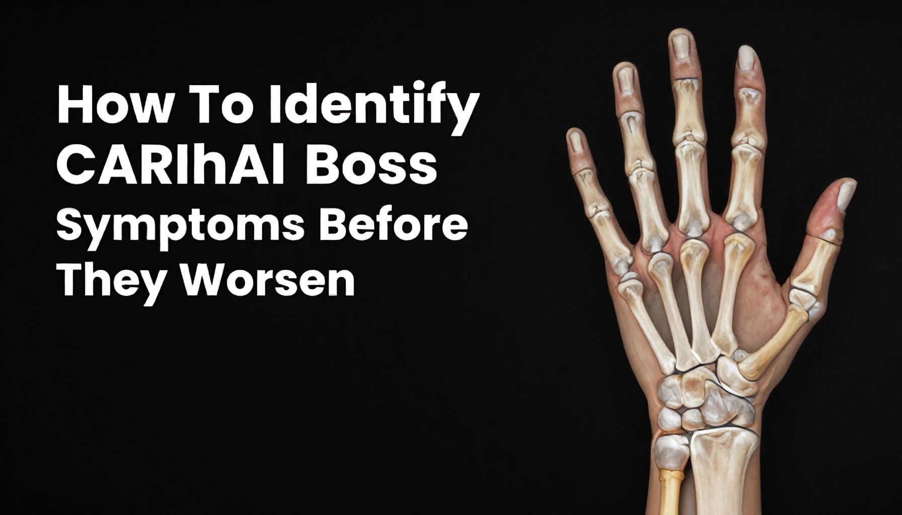 How to Identify Carpal Boss Symptoms Before They Worsen