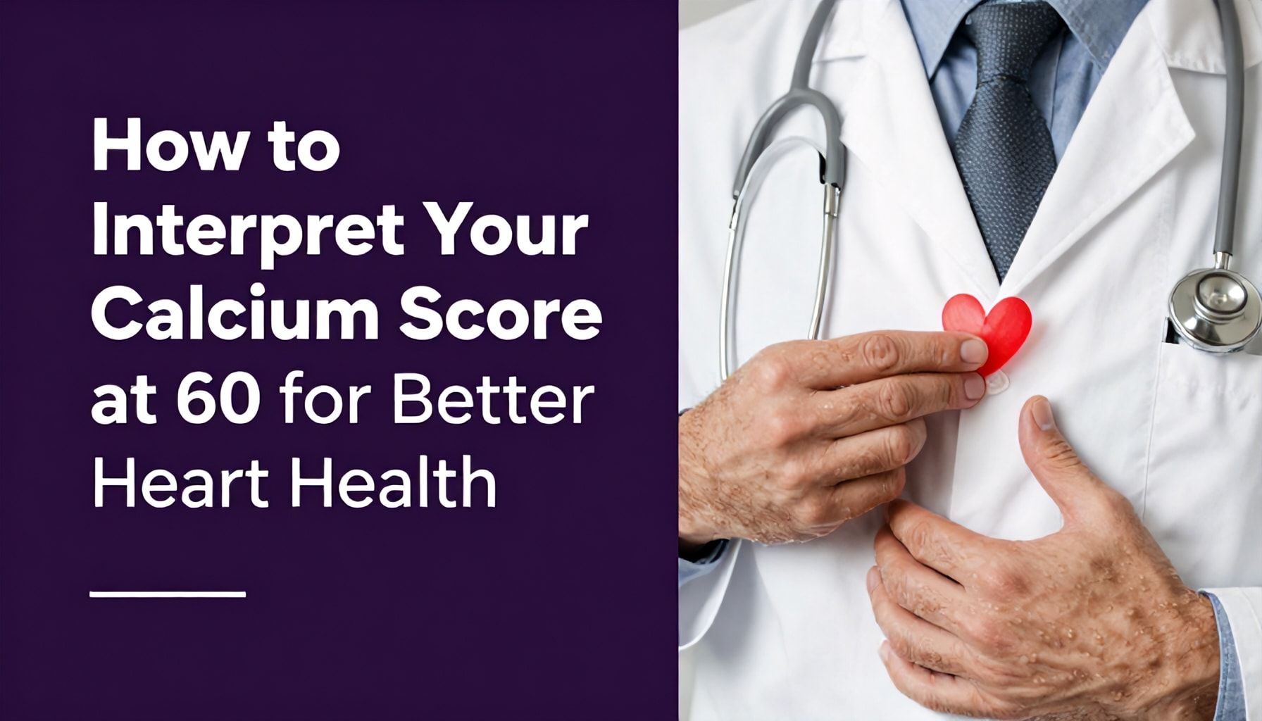 How to Interpret Your Calcium Score at 60 for Better Heart Health*