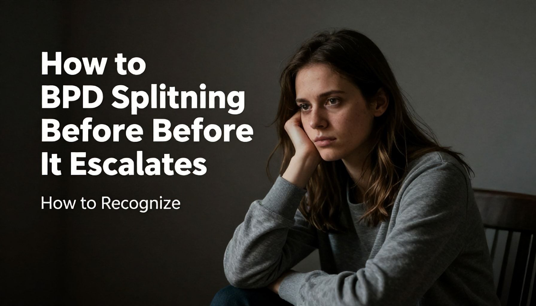 How to Recognize BPD Splitting Before It Escalates*