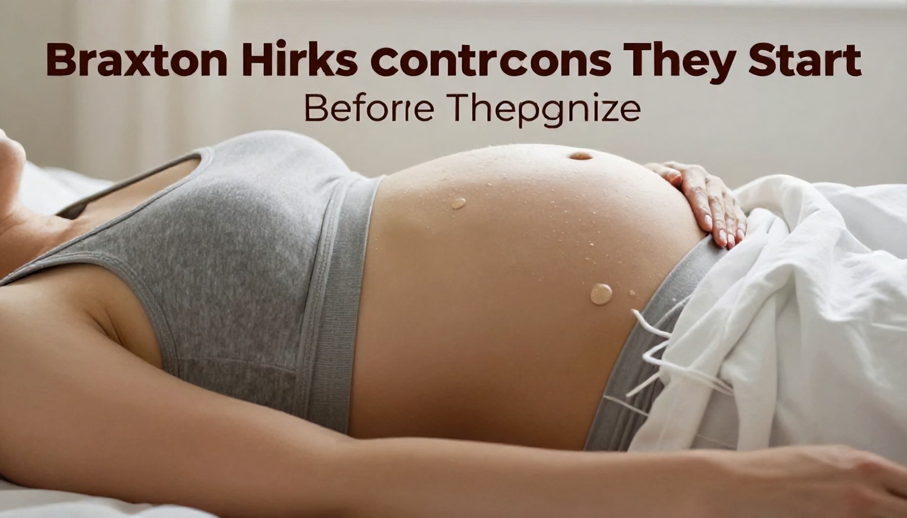 How to Recognize Braxton Hicks Contractions Before They Start*