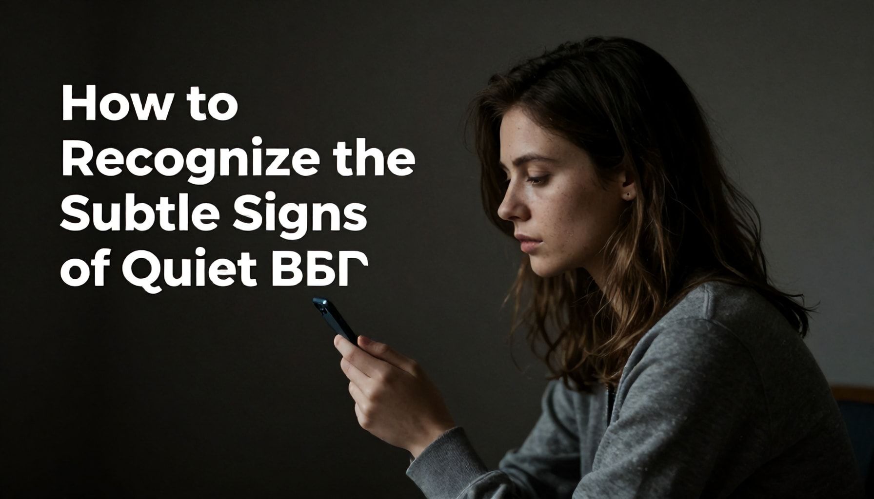 How to Recognize the Subtle Signs of Quiet BPD*