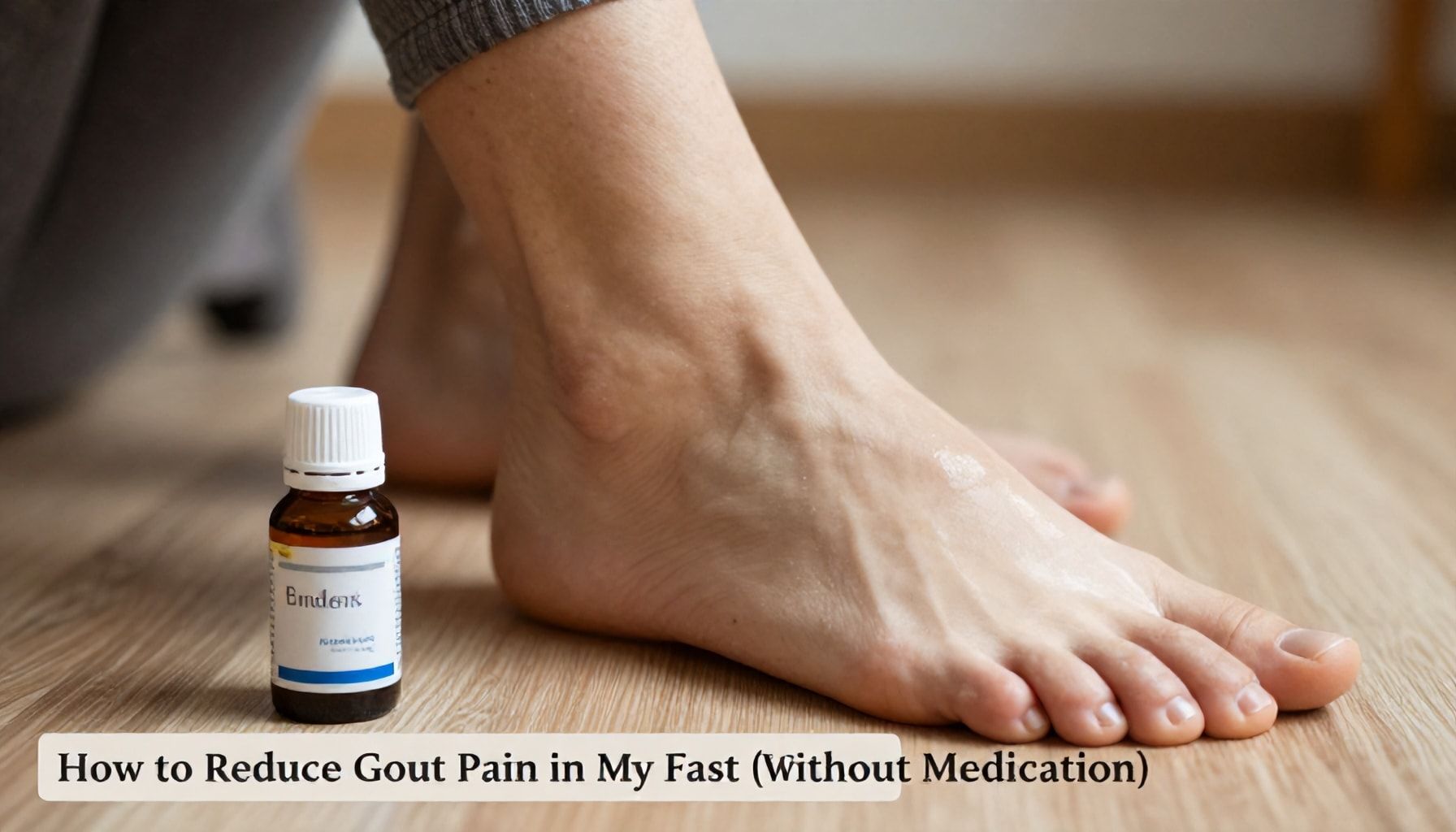 How to Reduce Gout Pain in Your Foot Fast (Without Medication)"*