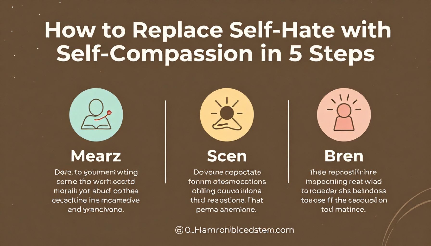 How to Replace Self-Hate with Self-Compassion in 5 Steps*
