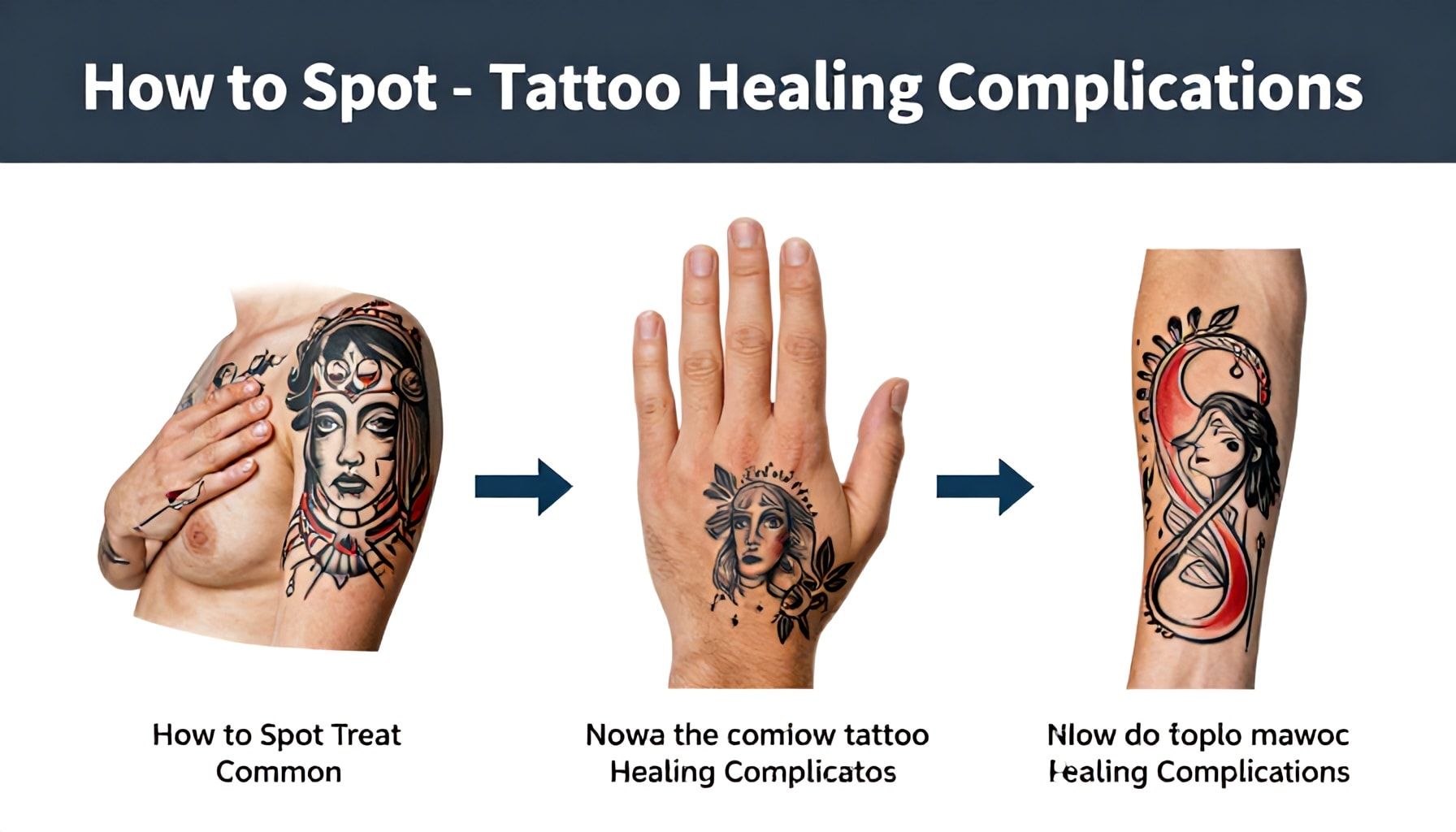 How to Spot and Treat Common Tattoo Healing Complications*