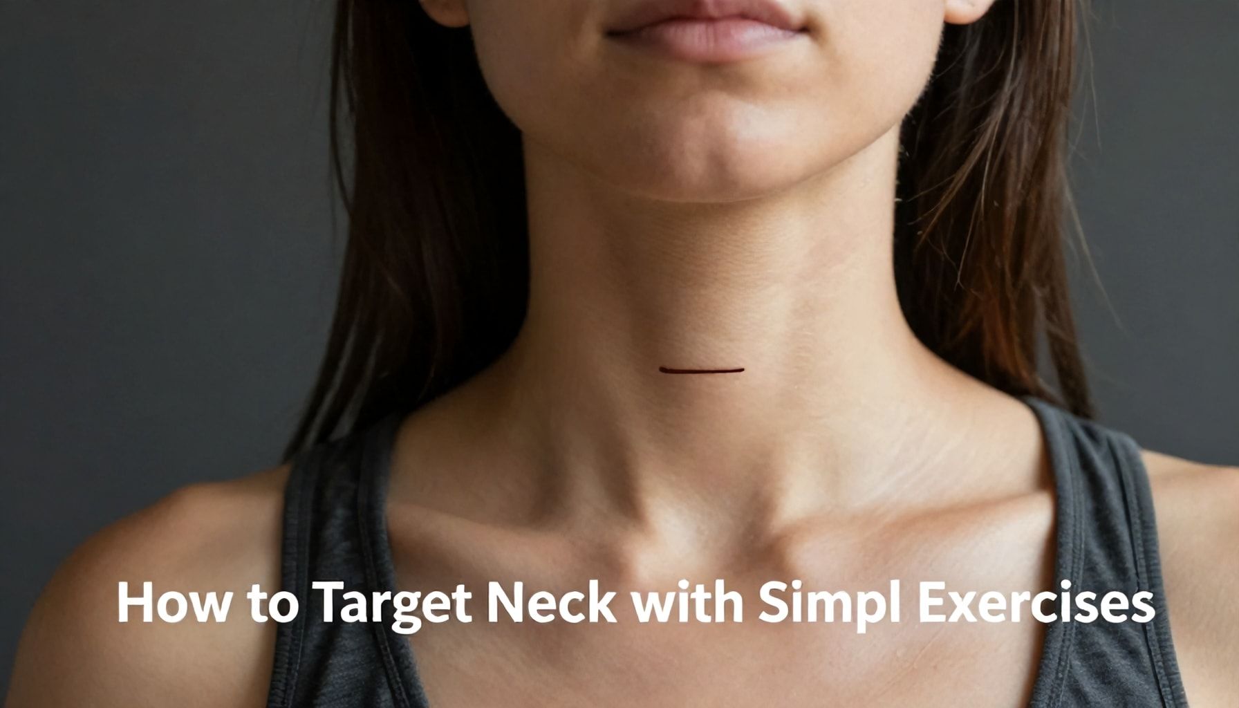 How to Target Neck Fat with Simple Exercises*