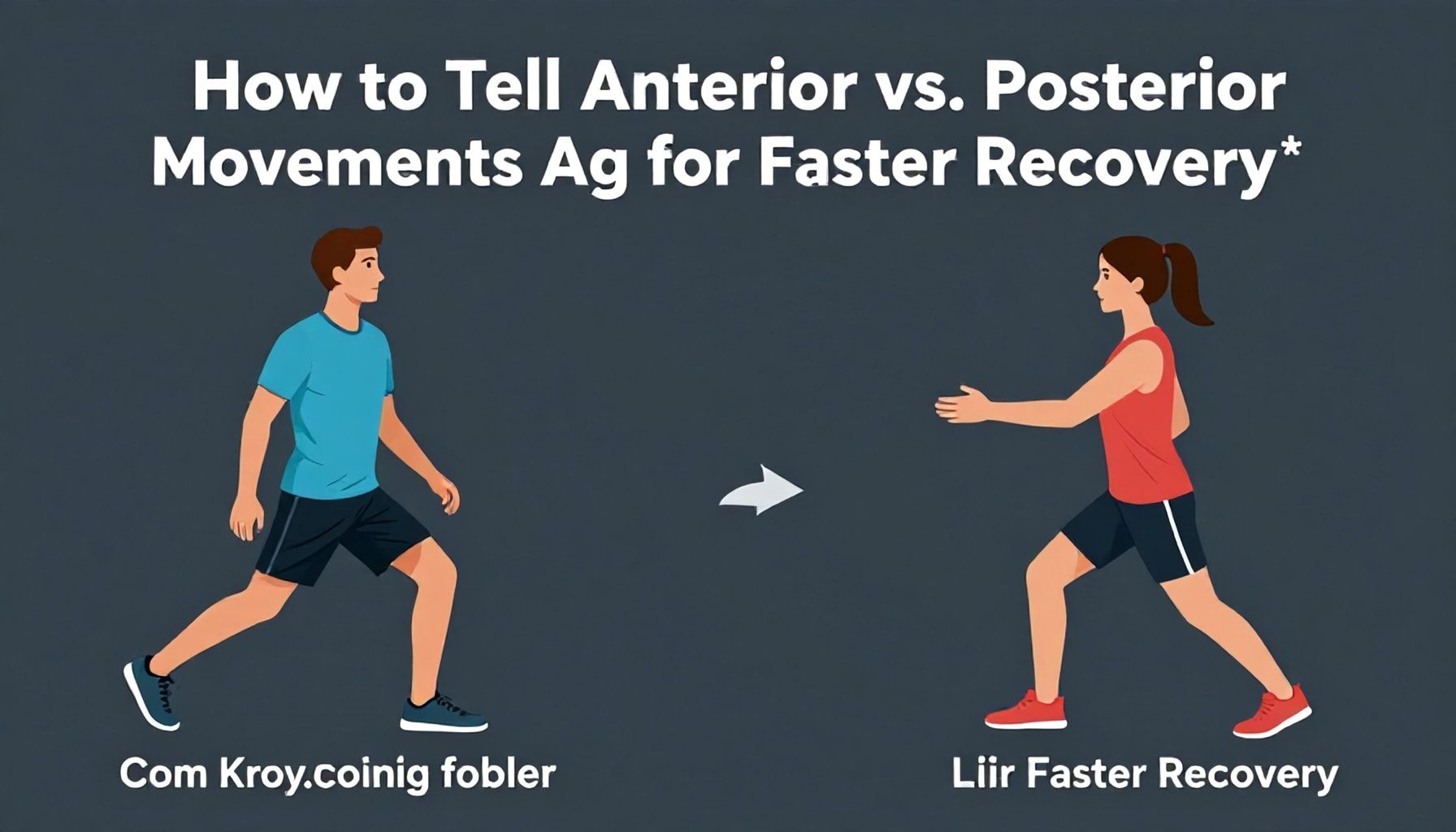 How to Tell Anterior vs. Posterior Movements Apart for Faster Recovery*