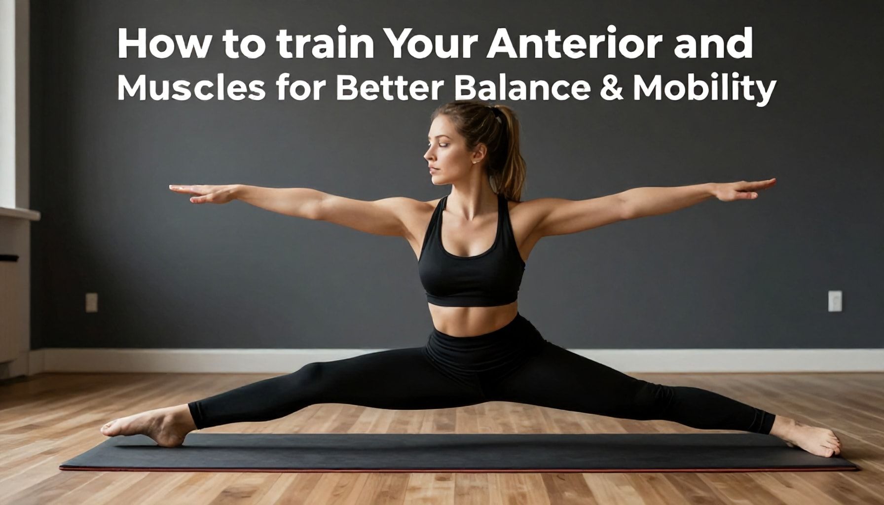 How to Train Your Anterior and Posterior Muscles for Better Balance & Mobility*