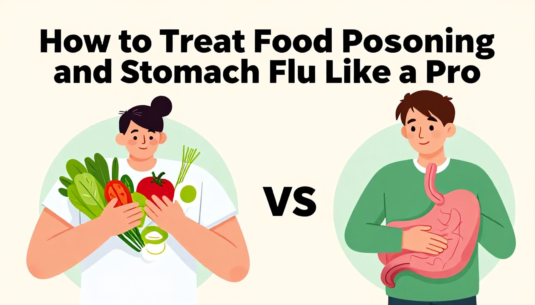 How to Treat Food Poisoning and Stomach Flu Like a Pro