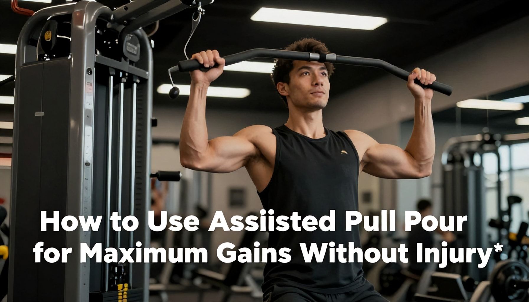 How to Use an Assisted Pull-Up Machine for Maximum Gains (Without Injury)*