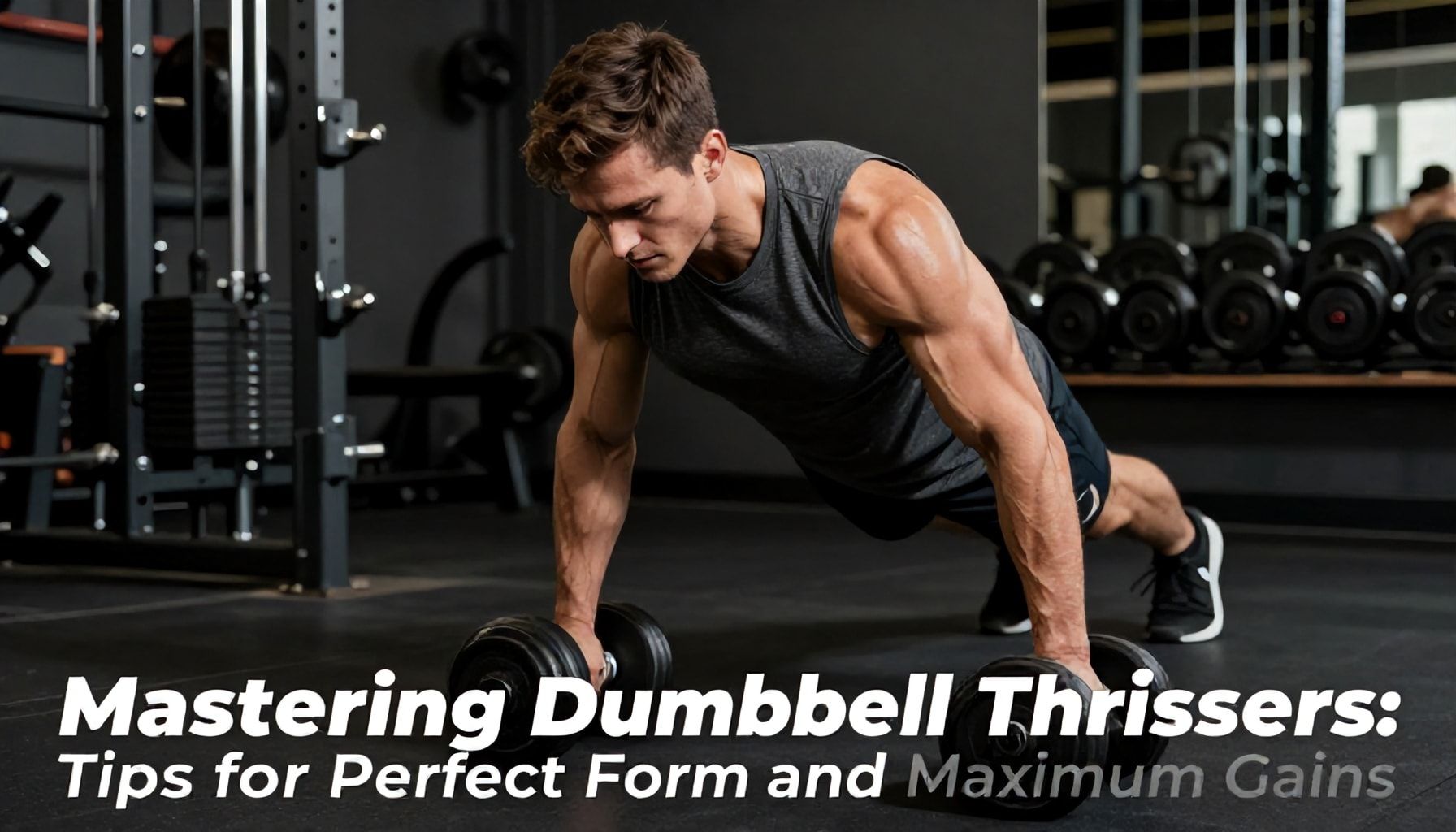 Mastering Dumbbell Thrusters: Tips for Perfect Form and Maximum Gains*