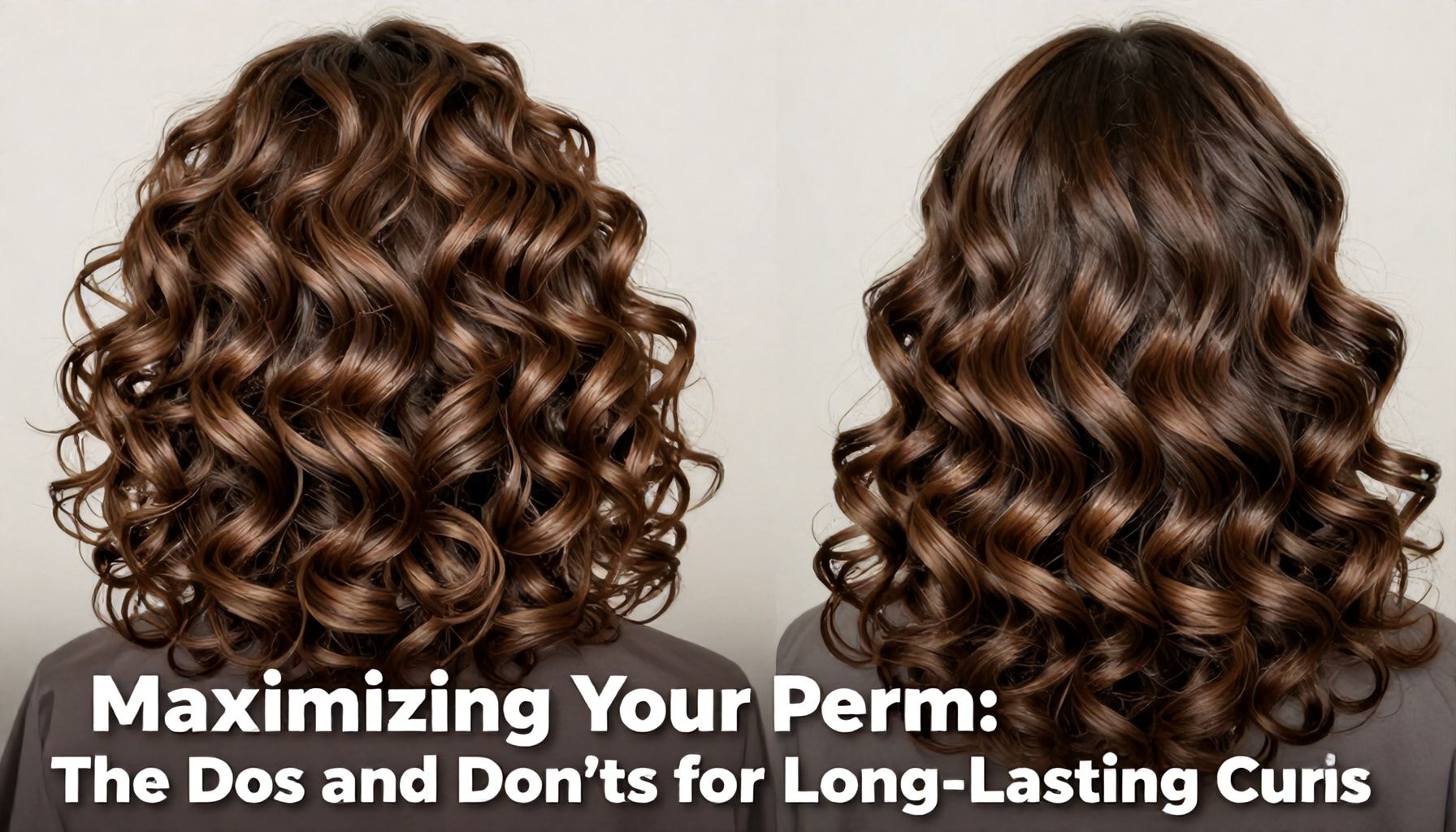 Maximizing Your Perm: The Dos and Don'ts for Long-Lasting Curls*