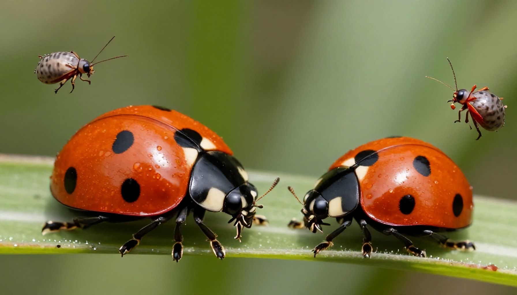 Orange Ladybugs vs. Harmful Pests: The Ultimate Showdown*