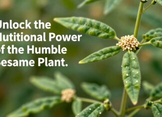 Unlock the Nutritional Power of the Humble Sesame Plant
