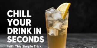Chill Your Drink in Seconds with This Simple Trick