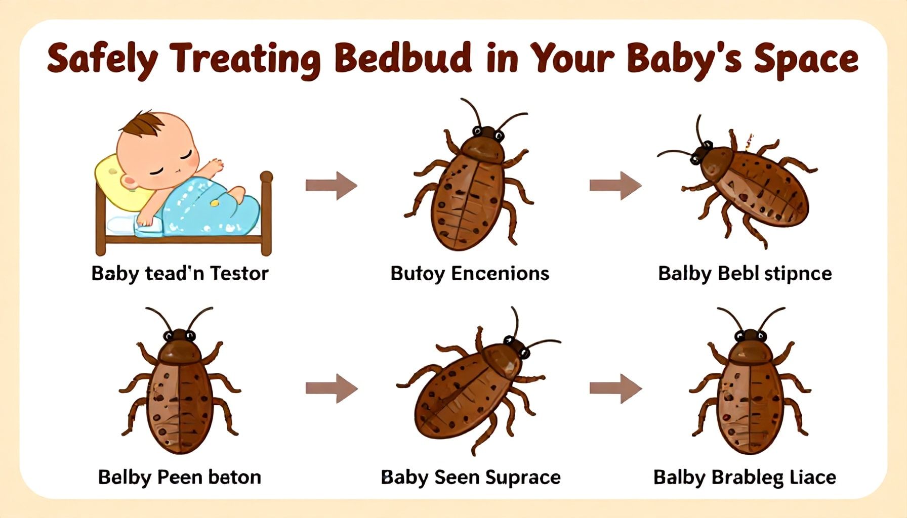 Step-by-Step Guide to Safely Treating Bed Bugs in Your Baby's Space*