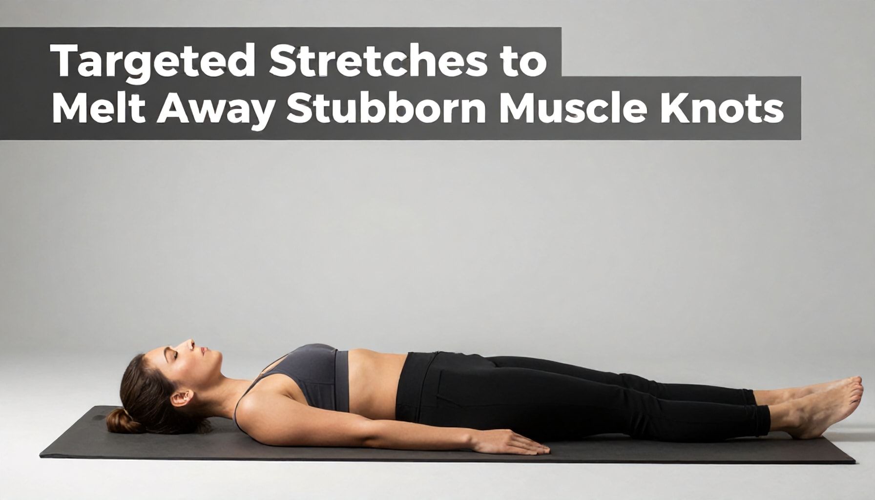 Targeted Stretches to Melt Away Stubborn Muscle Knots*