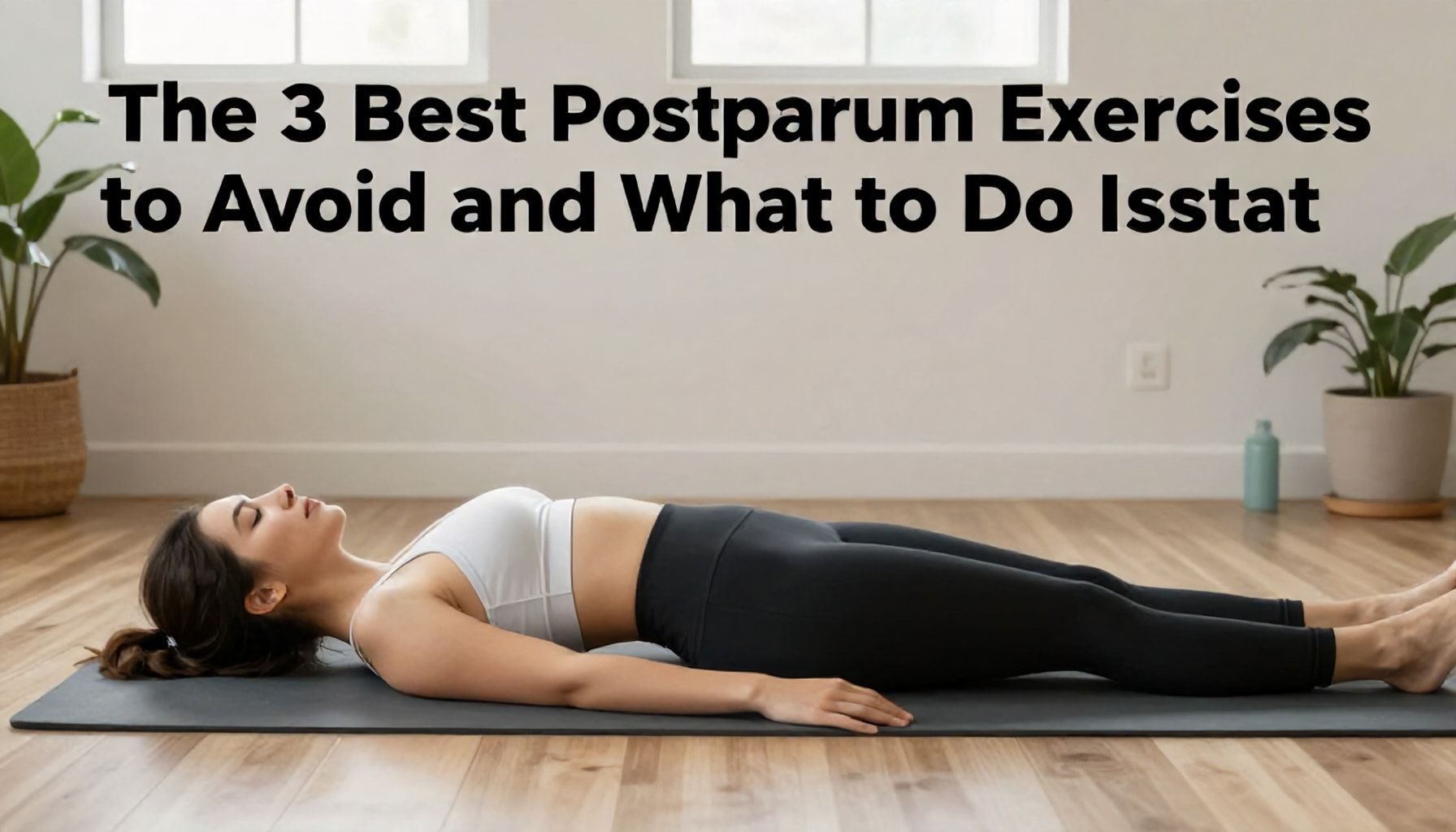 The 3 Best Postpartum Exercises to Avoid and What to Do Instead"*
