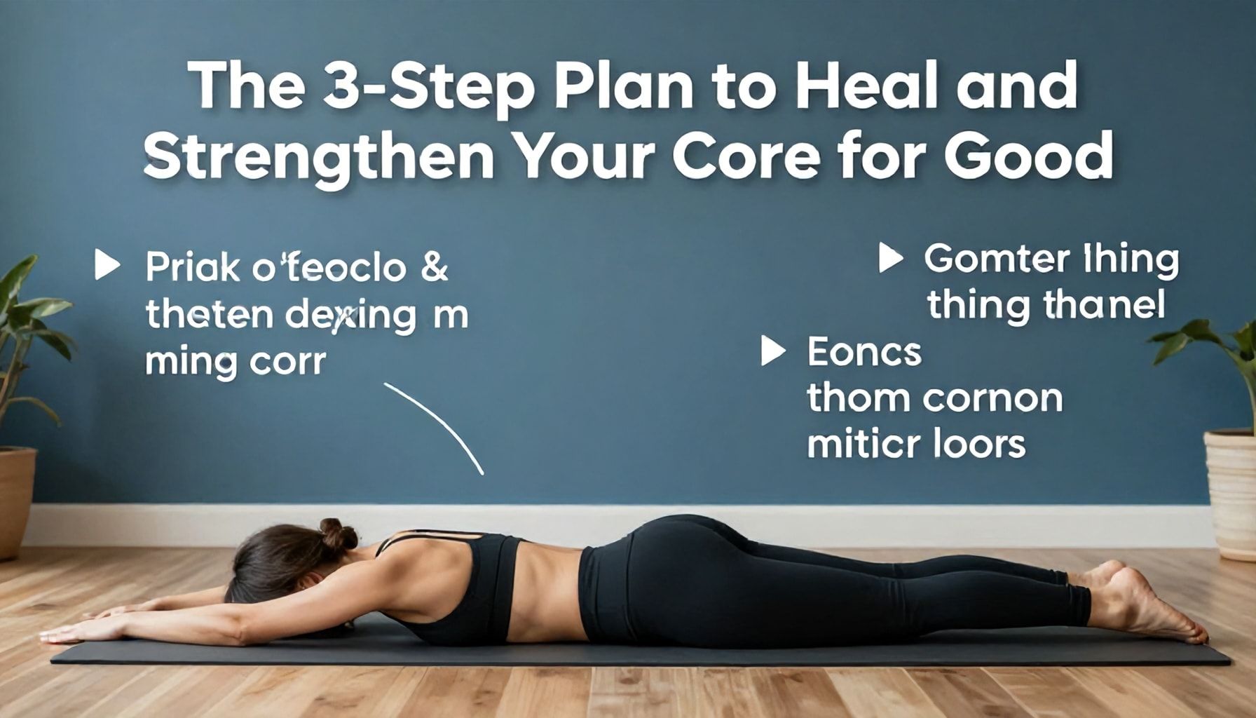 The 3-Step Plan to Heal and Strengthen Your Core for Good*