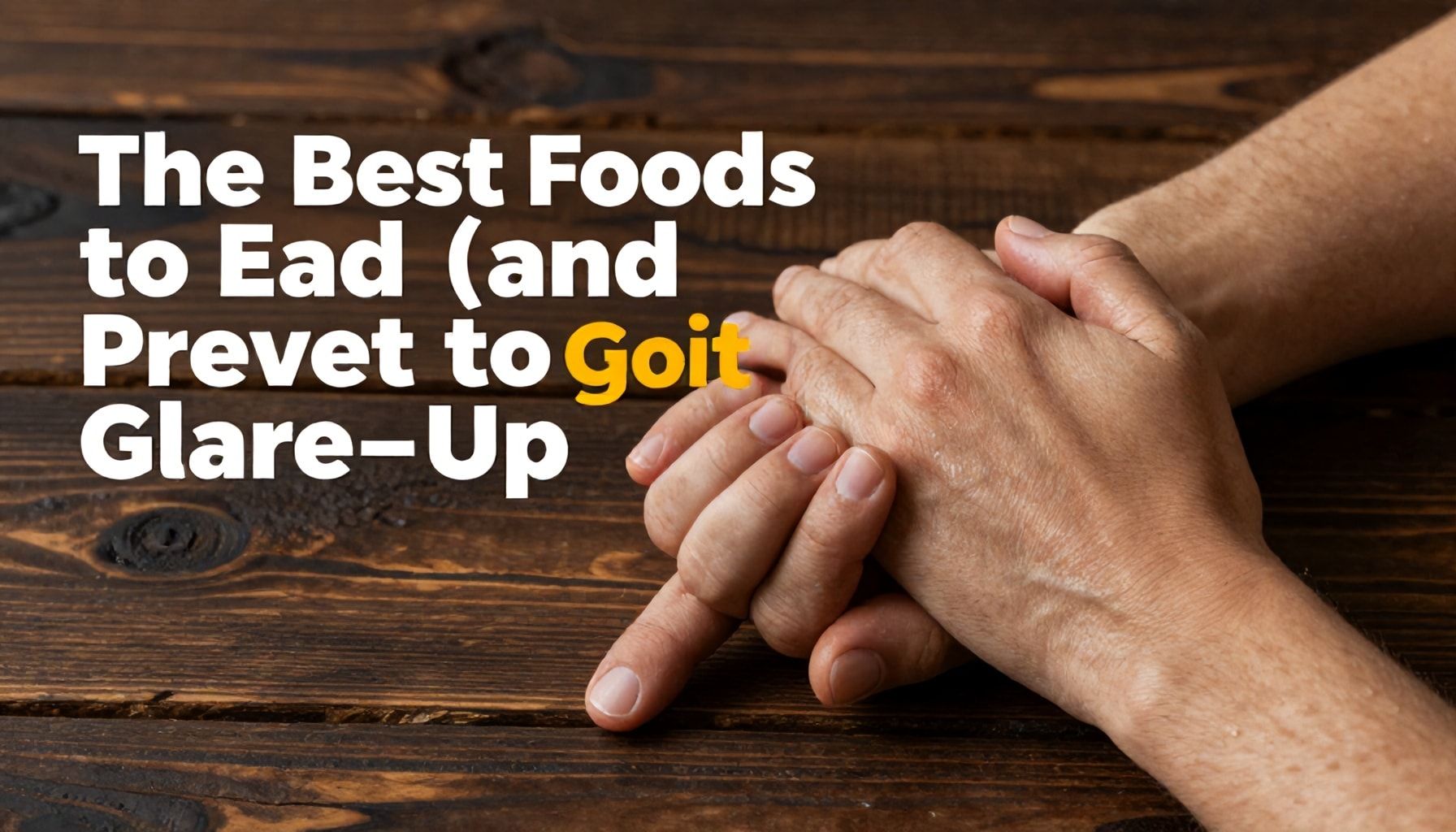 The Best Foods to Eat (and Avoid) to Prevent Gout Flare-Ups"*