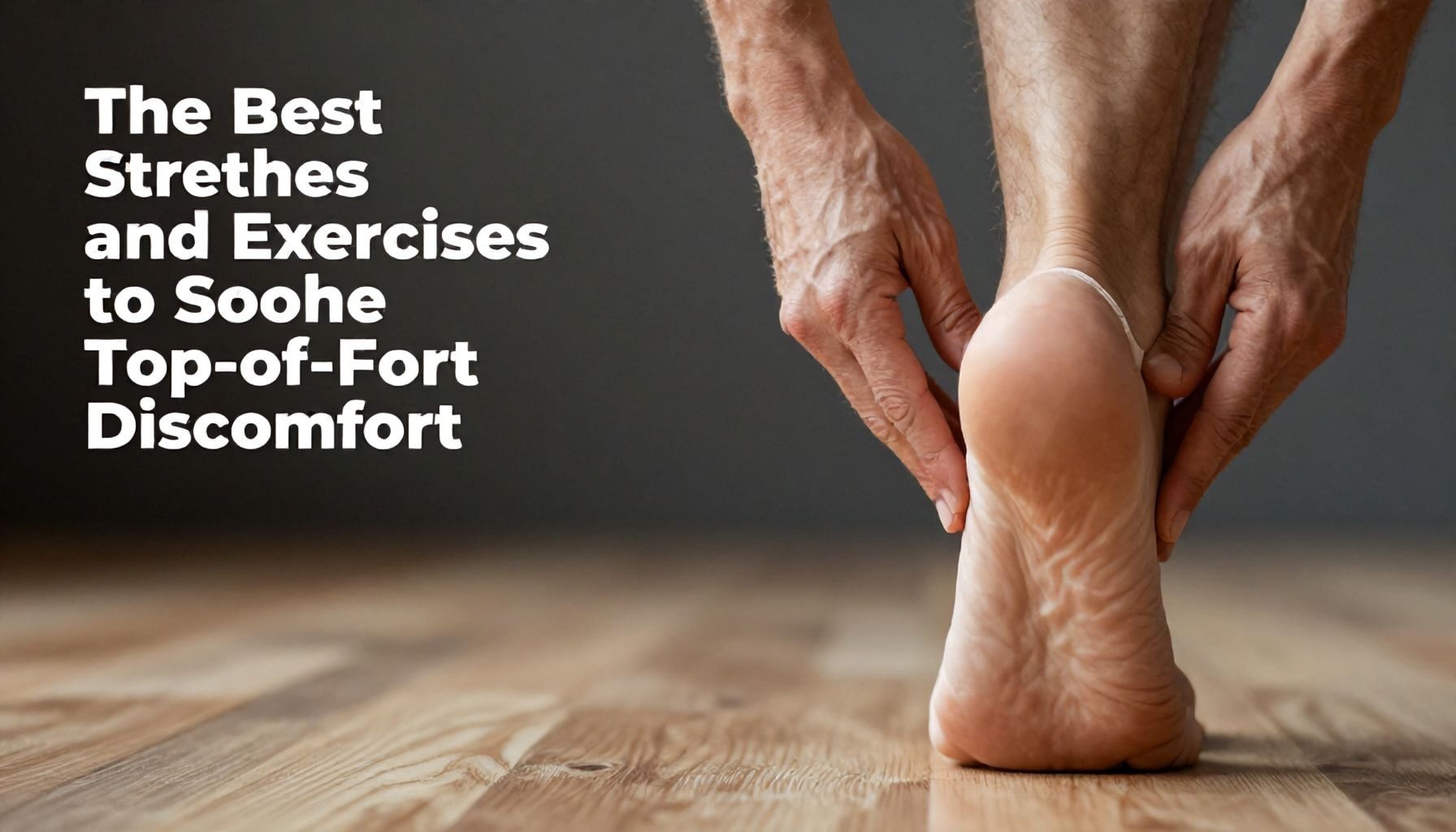 The Best Stretches and Exercises to Soothe Top-of-Foot Discomfort*