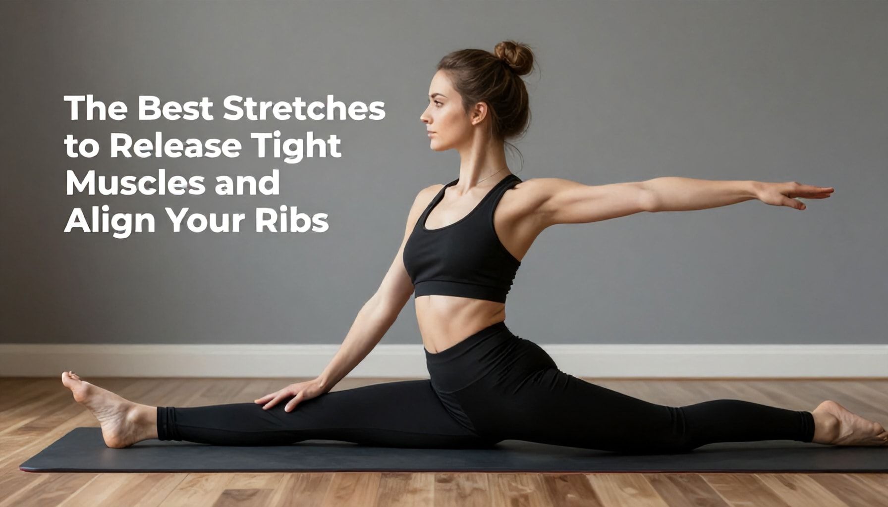 The Best Stretches to Release Tight Muscles and Align Your Ribs*