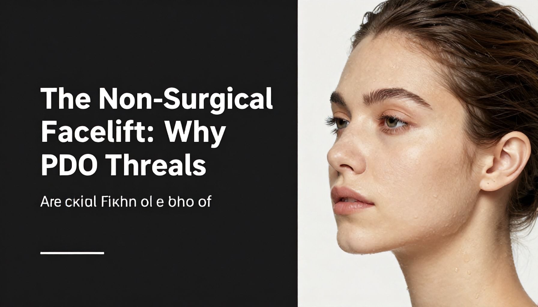The Non-Surgical Facelift: Why PDO Threads Are the Future of Skin Rejuvenation*