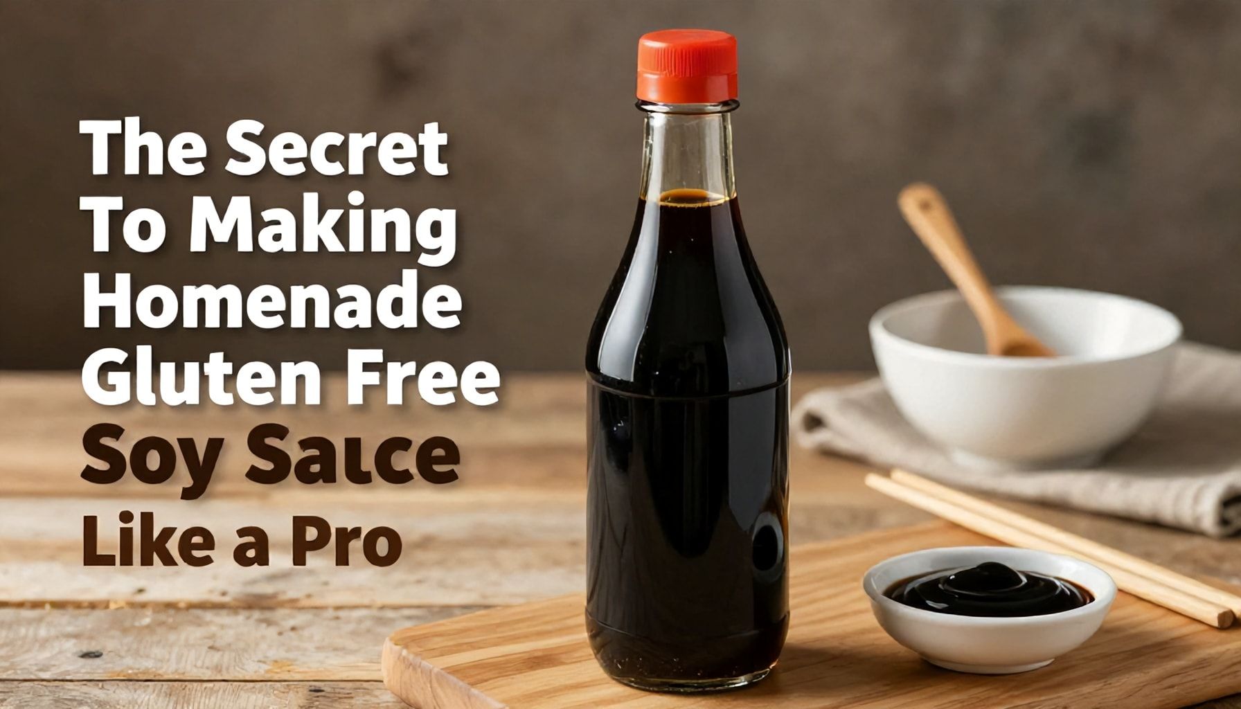 The Secret to Making Homemade Gluten-Free Soy Sauce Like a Pro*