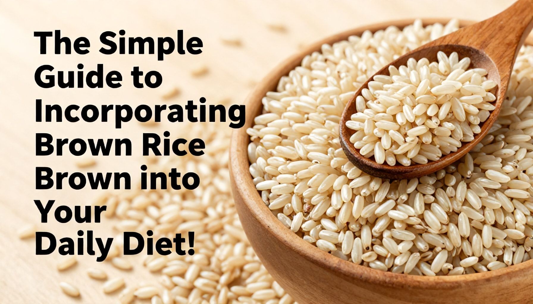 The Simple Guide to Incorporating Brown Rice Brown into Your Daily Diet*