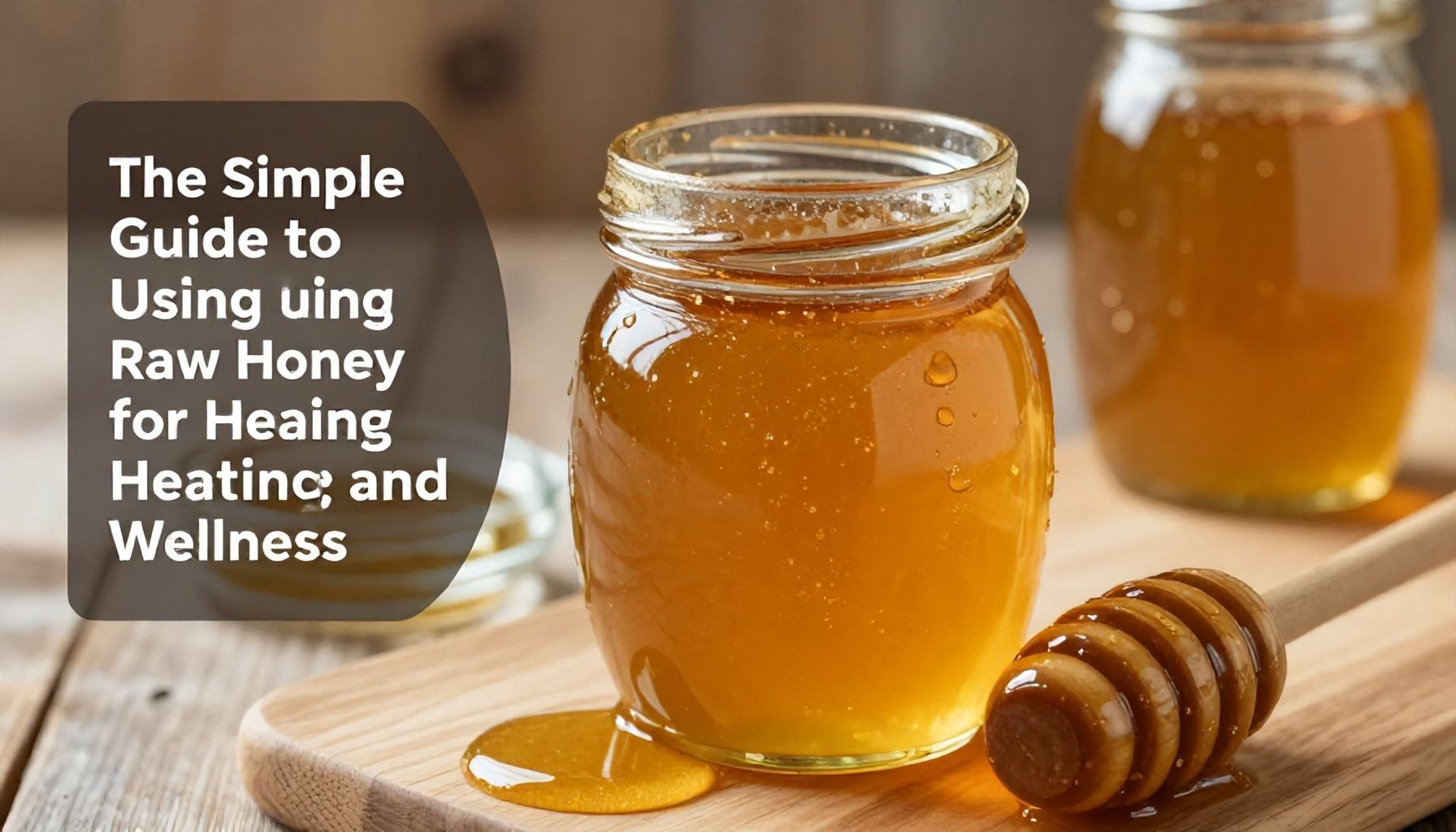 The Simple Guide to Using Raw Honey for Healing and Wellness*