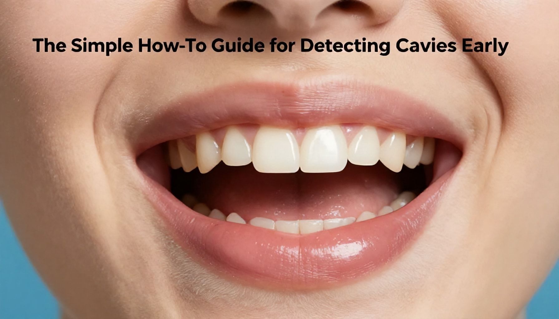 The Simple How-To Guide for Detecting Cavities Early*