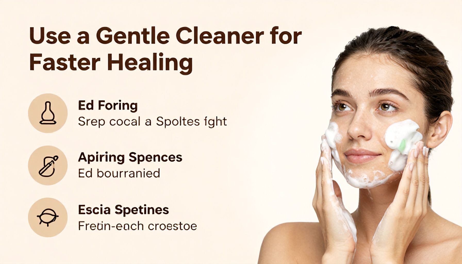 The Step-by-Step Routine to Use a Gentle Cleanser for Faster Healing*