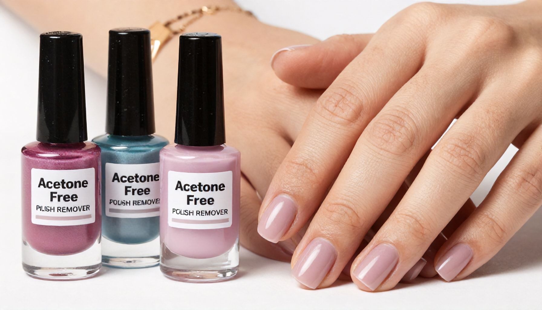 The Truth About Acetone-Free Polish Removers and Your Nails*