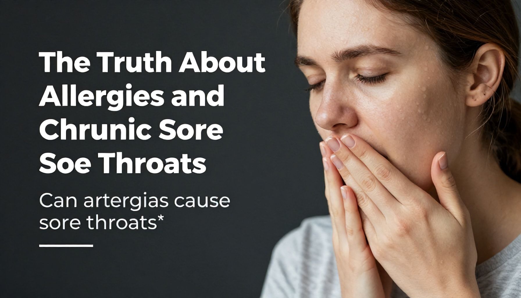 The Truth About Allergies and Chronic Sore Throats*
