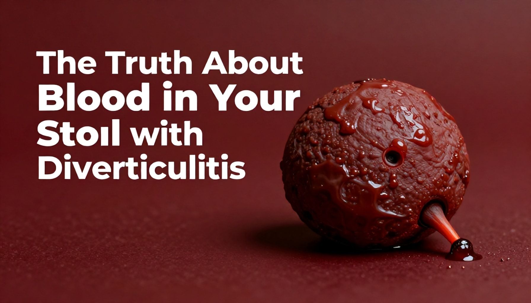 The Truth About Blood in Your Stool with Diverticulitis*