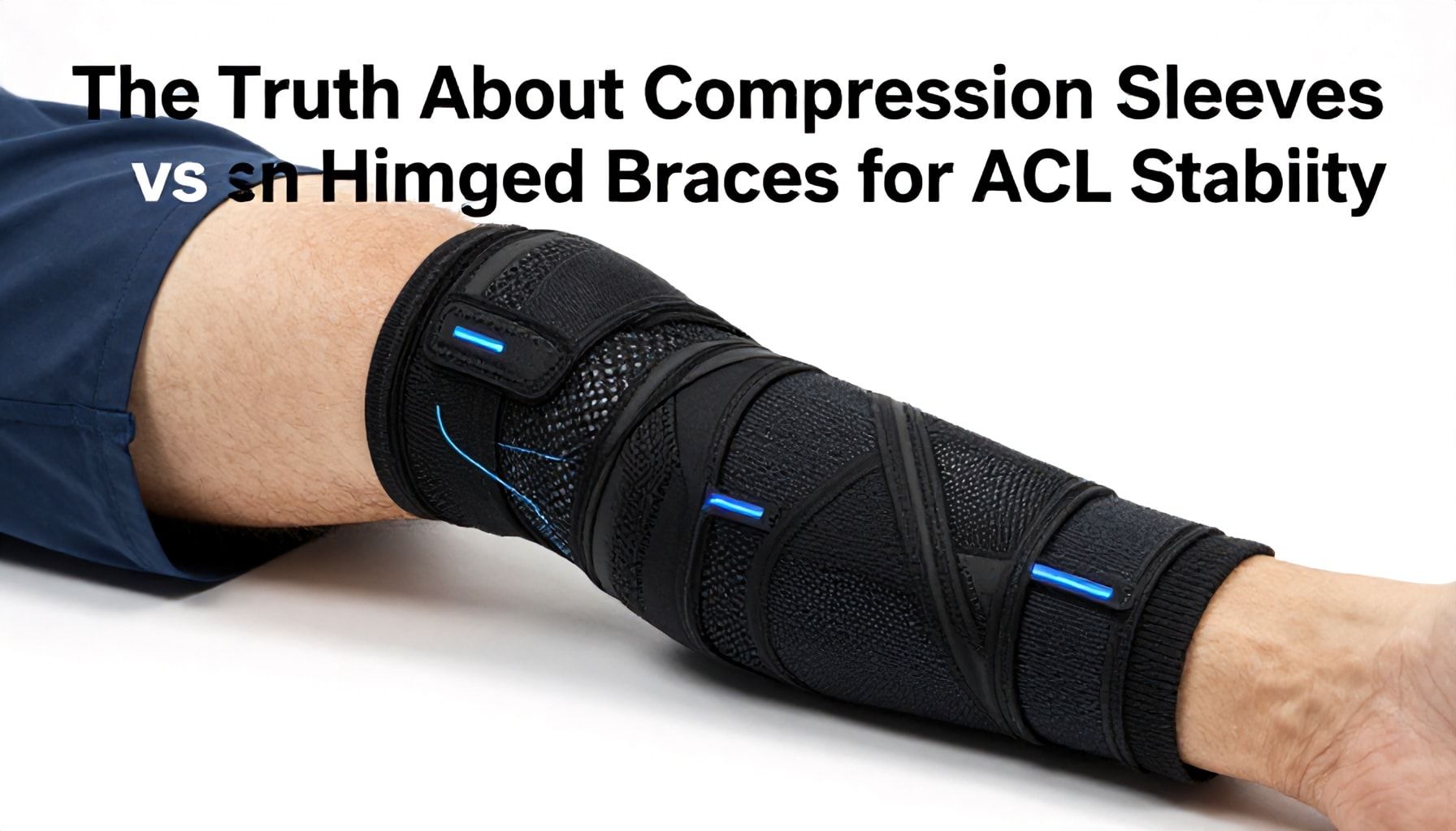 The Truth About Compression Sleeves vs. Hinged Braces for ACL Stability*