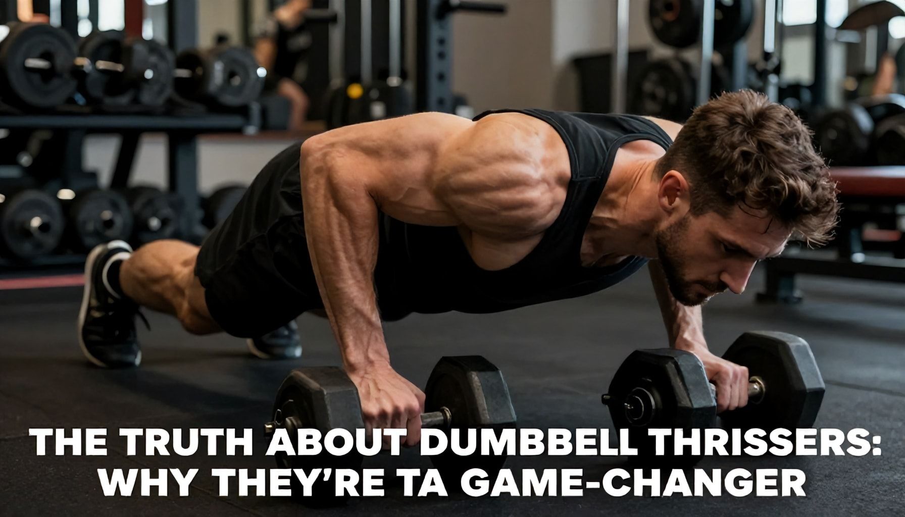 The Truth About Dumbbell Thrusters: Why They're a Game-Changer*
