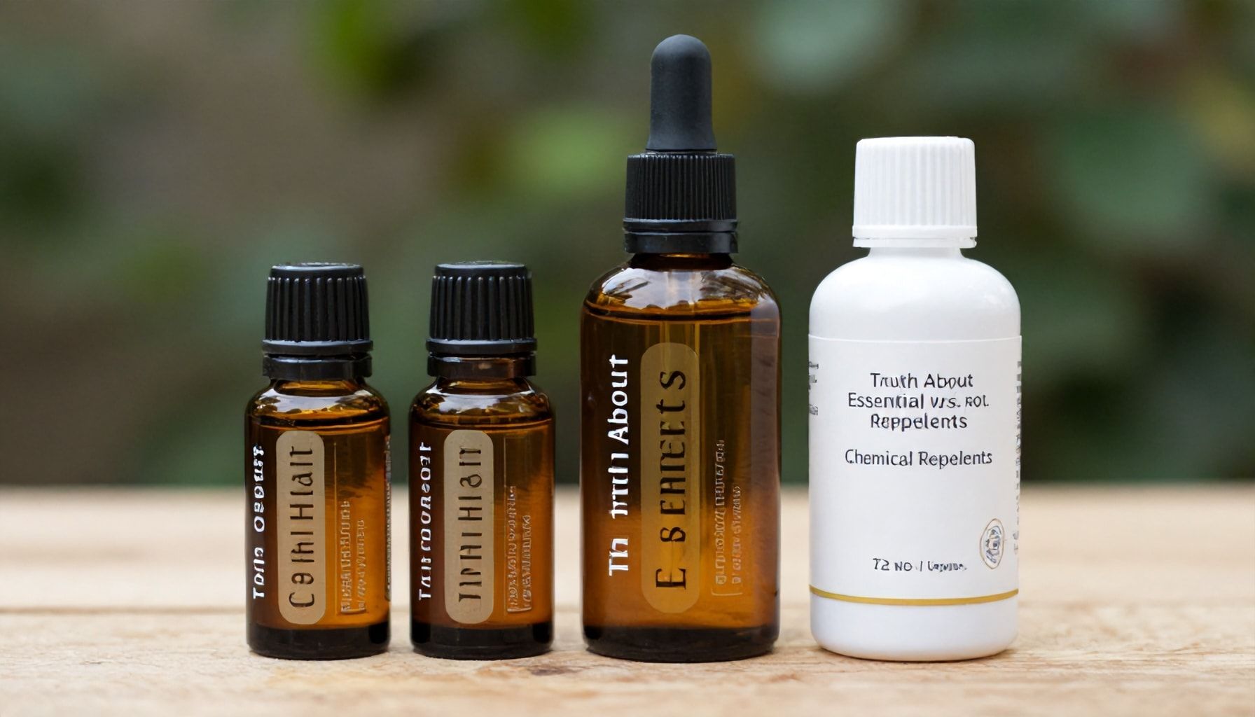 The Truth About Essential Oils vs. Chemical Repellents*