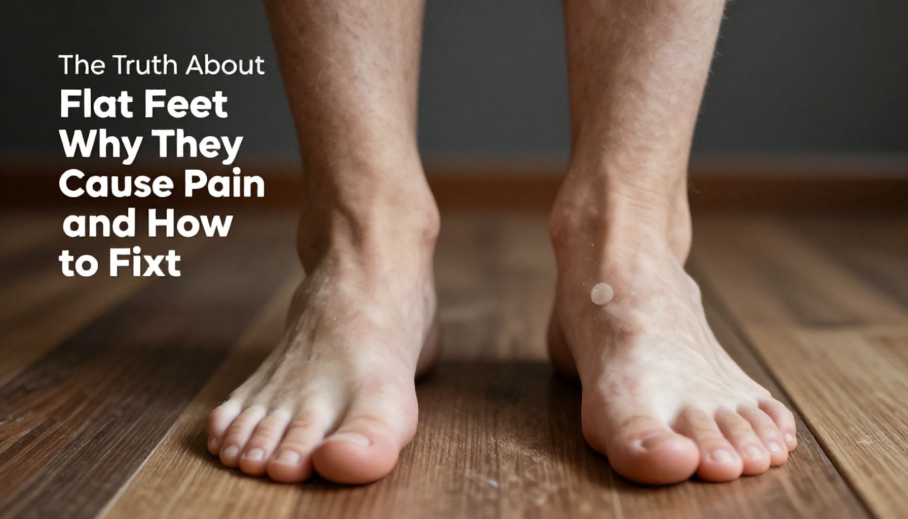 The Truth About Flat Feet: Why They Cause Pain and How to Fix Them*