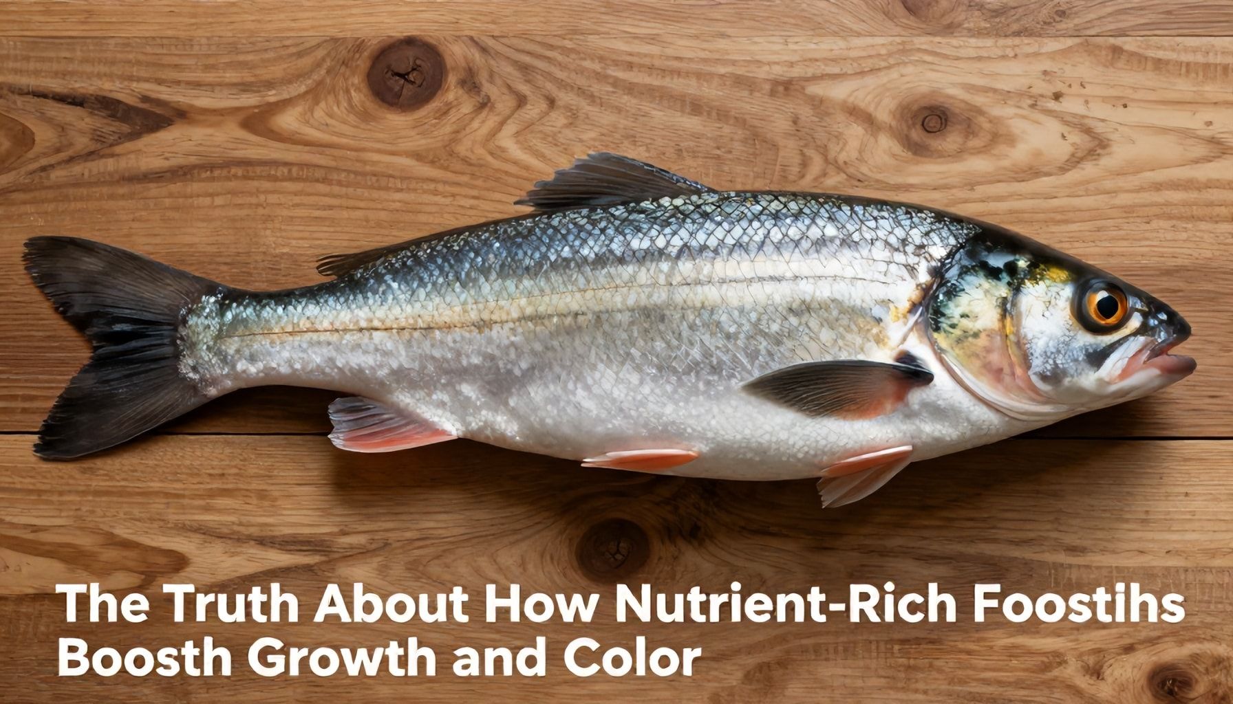 The Truth About How Nutrient-Rich Fish Food Boosts Growth and Color*