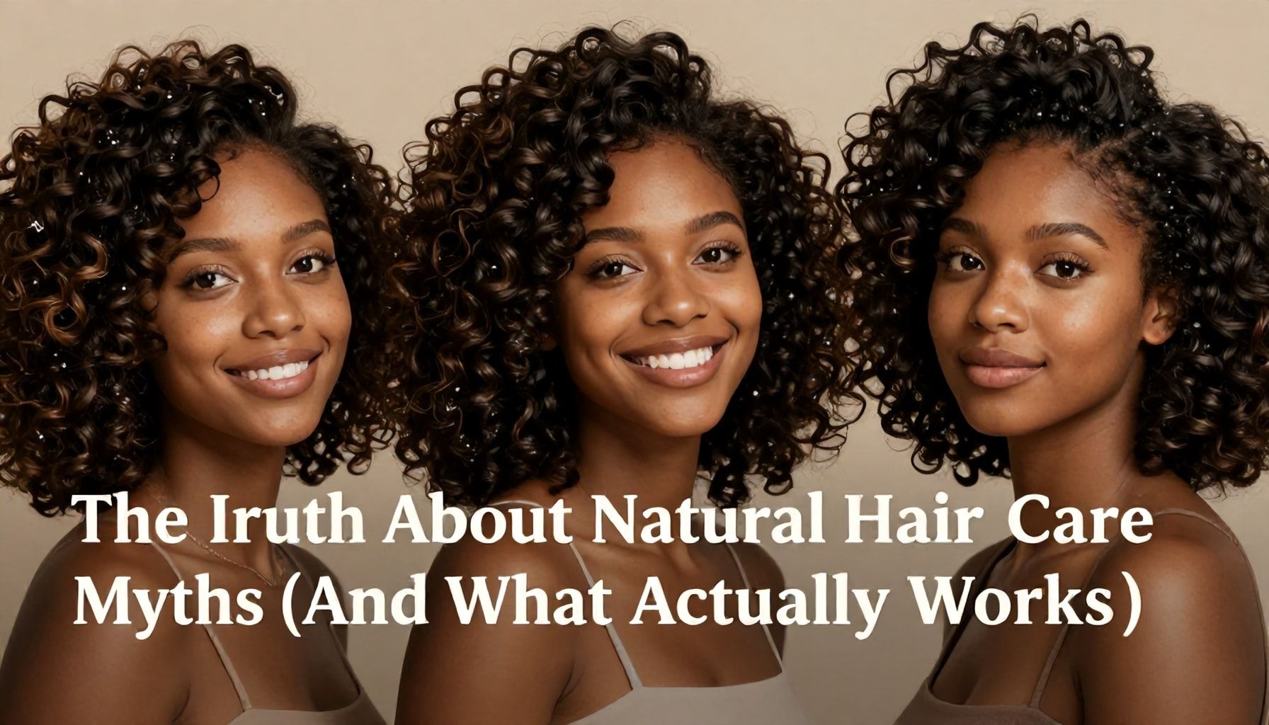 The Truth About Natural Hair Care Myths (And What Actually Works)*