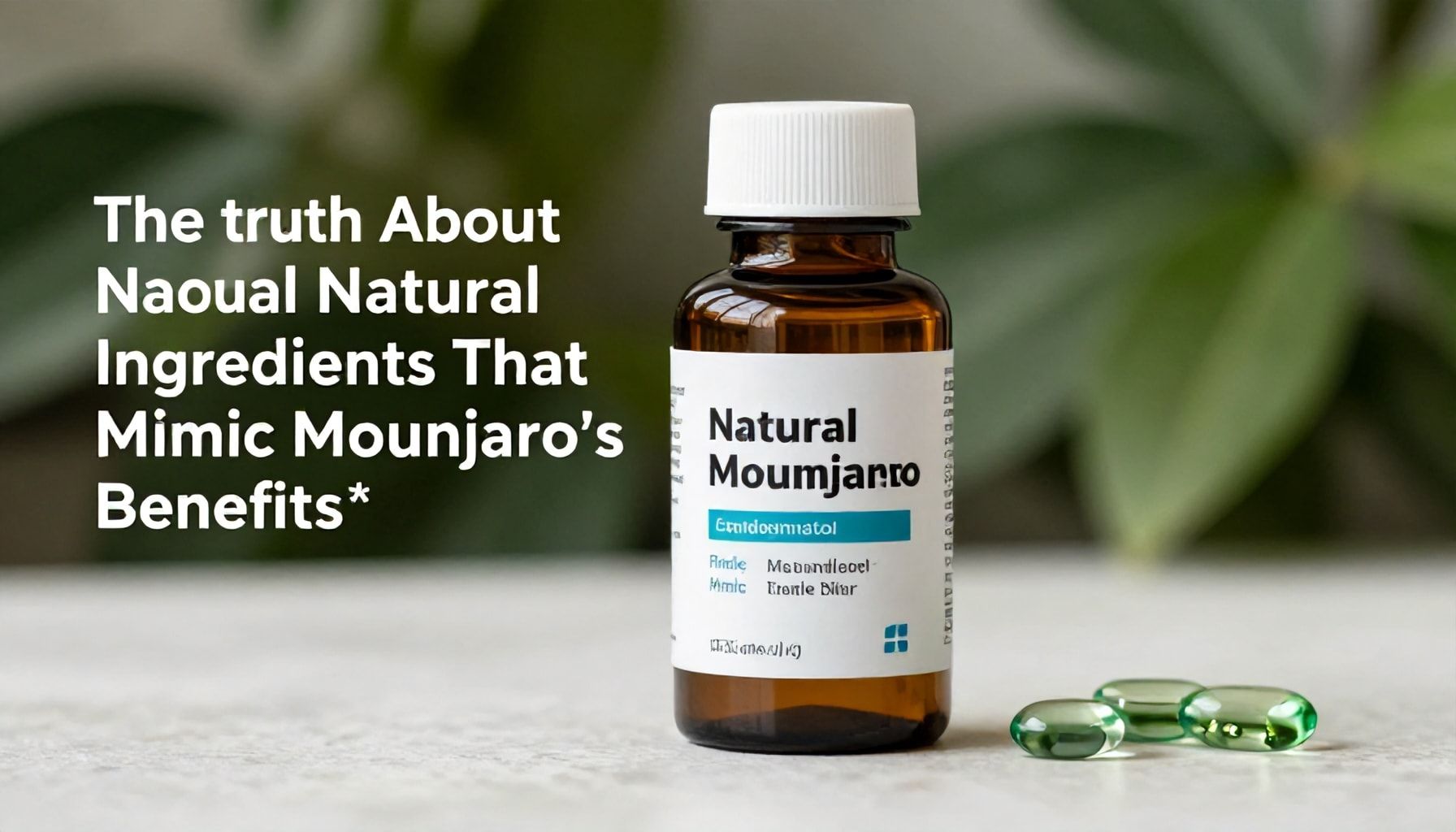 The Truth About Natural Ingredients That Mimic Mounjaro’s Benefits*