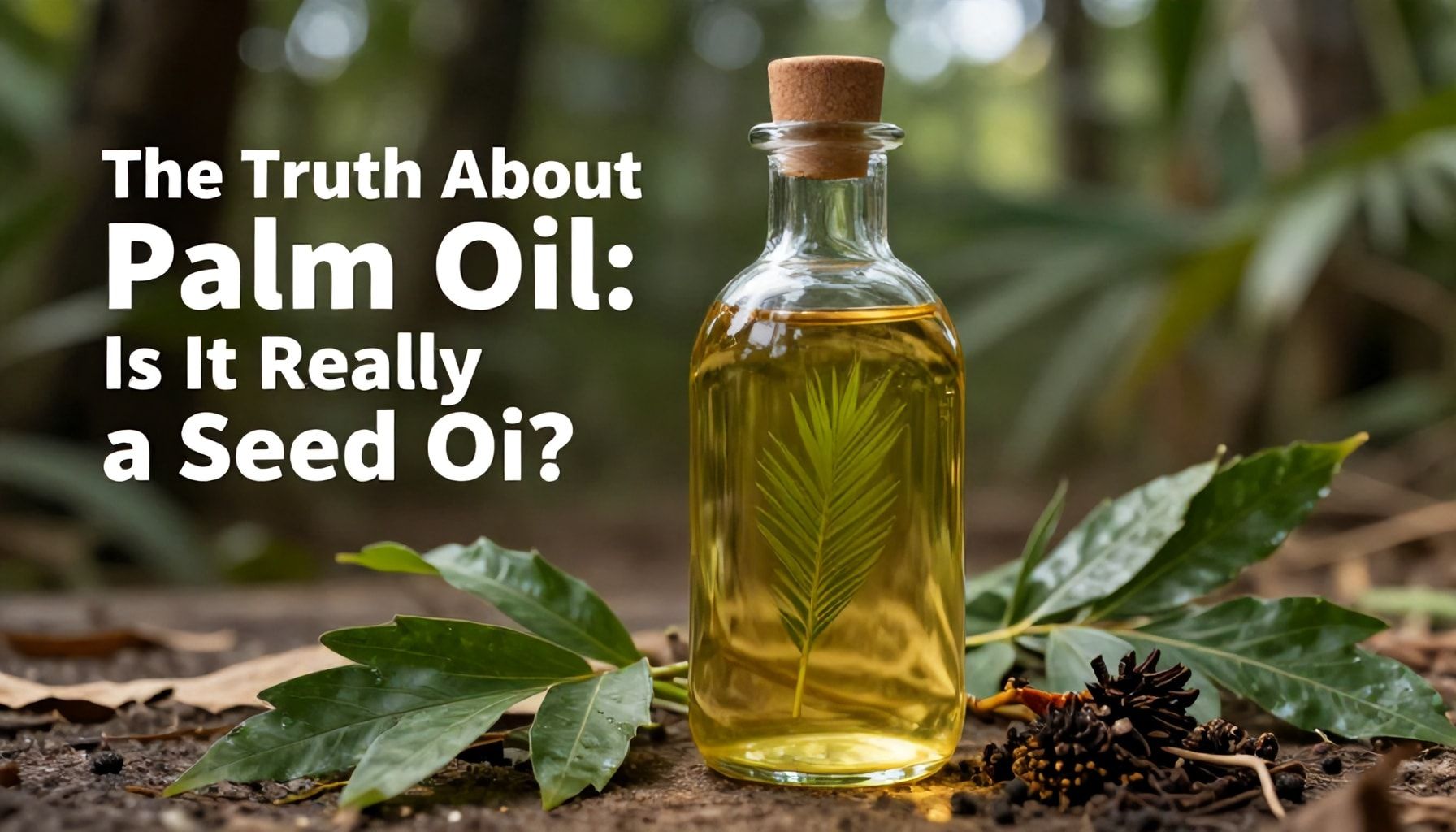 The Truth About Palm Oil: Is It Really a Seed Oil?*
