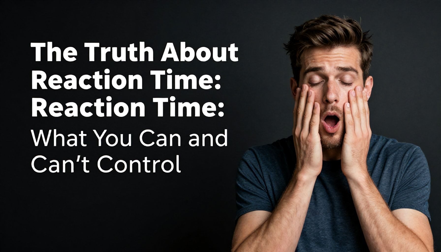 The Truth About Reaction Time: What You Can and Can't Control*