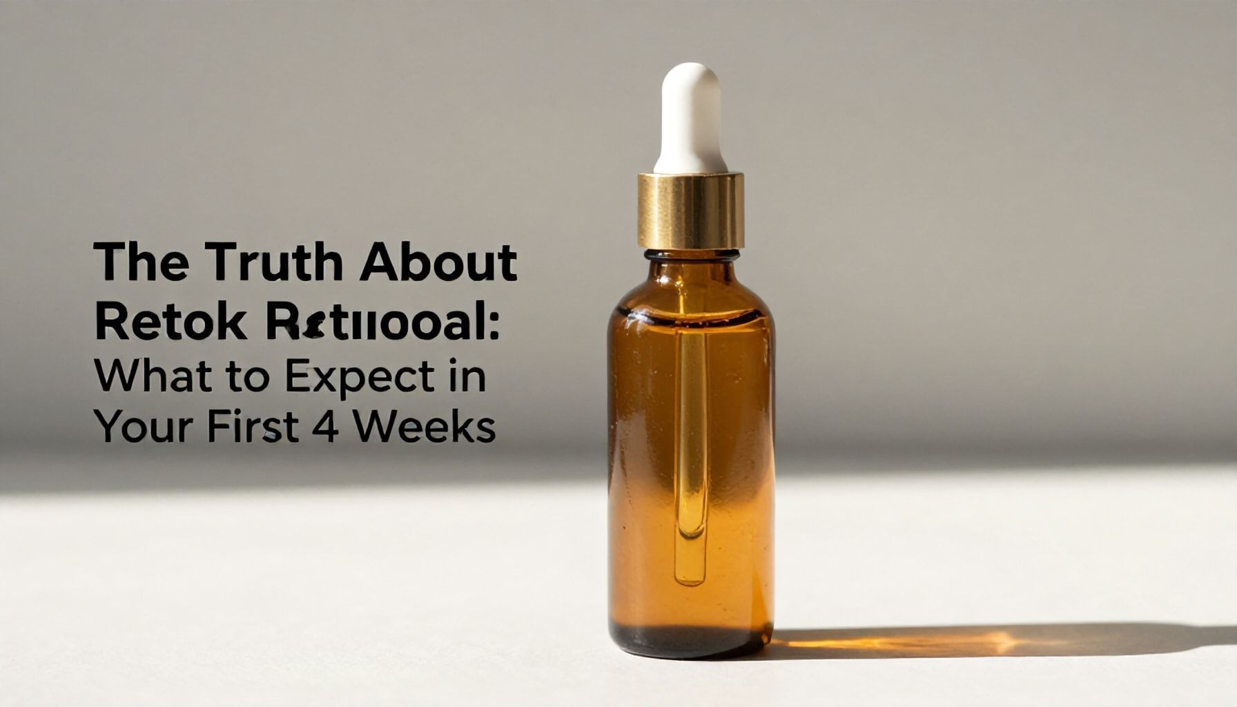 The Truth About Retinol: What to Expect in Your First 4 Weeks*