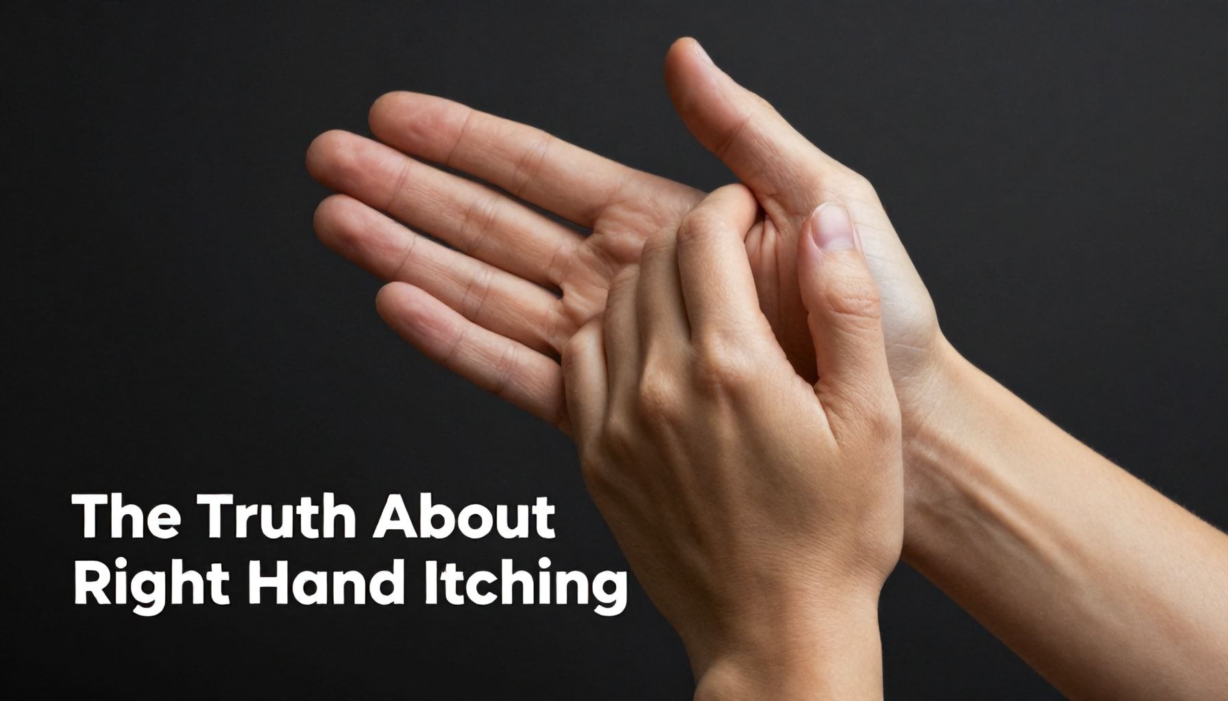 The Truth About Right Hand Itching: Superstitions vs. Science*